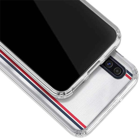 NBA Los Angeles Clippers Team Jersey Galaxy A50 Clear Case
